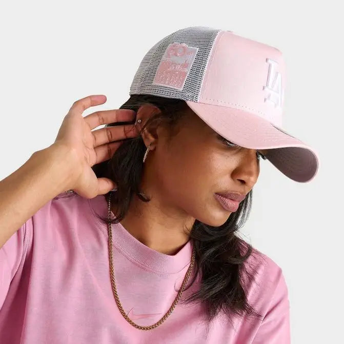 NEW ERA | New Era Los Angeles Dodgers MLB Stadium Trucker 9FORTY Snapback Hat NEW ERA | New Era Los Angeles Dodgers MLB Stadium Trucker 9FORTY Snapback Hat